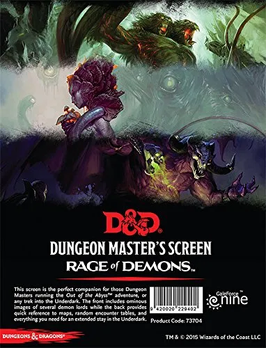 comprar Pantalla De Dungeons & Dragons: Rage Of Demons: Out The Abys