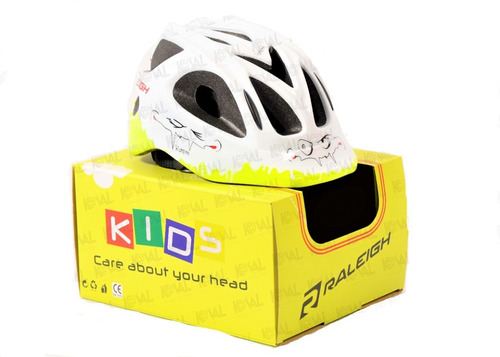 Casco Raleigh De Niño In Mould 250gr Talle 50/56