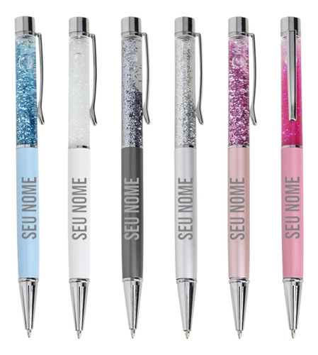 Caneta Personalizada 250ml Com Nome Gravada Esferográfica