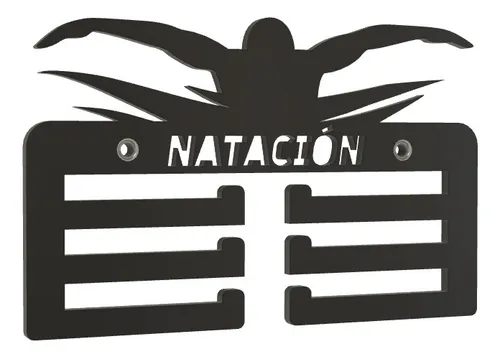comprar Medallero Natación Colgador Para Medallas De Nadador A Muro