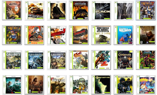 Juegos De Xbox Clasico  Paquete De 10