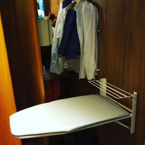 Tabla De Planchar De Pared Höllsen Con Funda Aluminizada