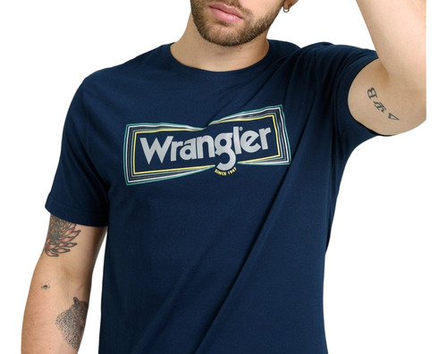 Remera Wrangler Hombre New Box Varios Colores Original!