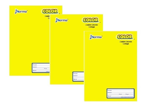 Cuaderno College Norma Cuadro Grande