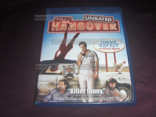 The Hangover Pelicula Blu Ray Que Paso Ayer De Coleccion (Usado)