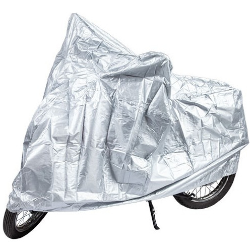 Cubre Moto Mercomax Talle S Gris Plata