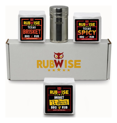 Paquete Variado De Especias Condimentos P/ Asar Carne 3 Pack