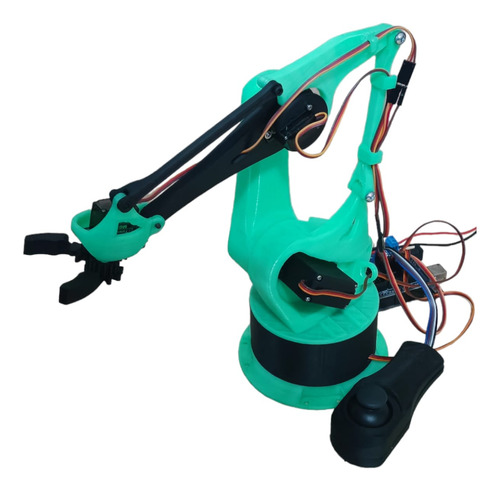 Electrónica De Brazo Mecánico Robot Compatible Con Arduino