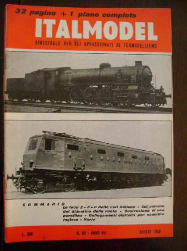 Ferromodelismo  Revista Italmodel  Varios Números