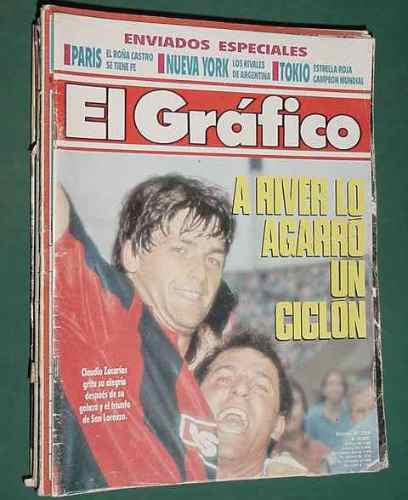 Revista Grafico 3766 Campeones River Estrella Roja Campeon