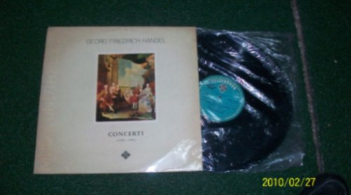 Georg Friedrich Handel Concerti 1703-1739 Vinilo