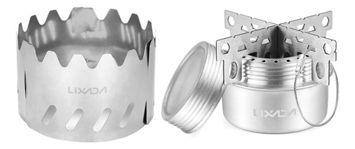 Estufa De Aluminio Con Alcohol, 100 Ml, Mini Para Mochileros