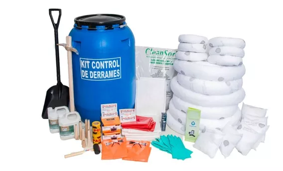  Kit Control De Derrames De 120 Galones Hidrocarburos