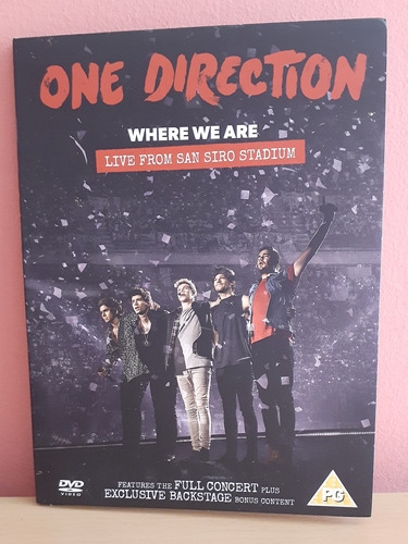 Vendo Dvd De One Direction-where We Are-live From San Siro 