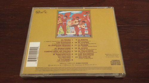 El Mariachi Vargas De Tecalitlan - 15 Grandes Exitos * Cd Estándar (Usado)