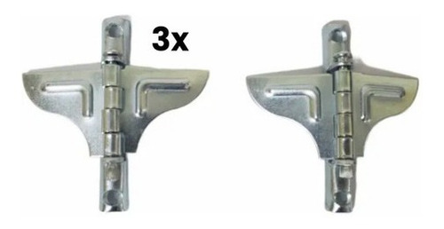 Kit 3x Par Borboleta P/ Janela Guilhotina  (6 Unidades)