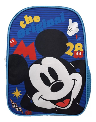 Mochila Escolar De Mickey Para Niños