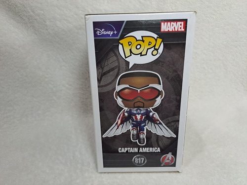 Funko Pop The Falcon And The Winter Soldier, Captain America (Usado)