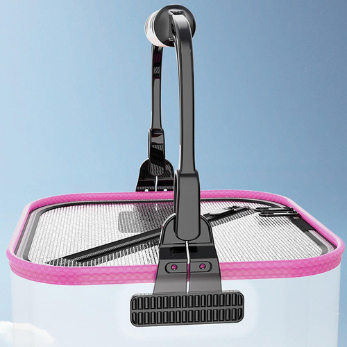 Plegable Cubo De Pesca, Cubo De Pinco Lateral Rosa De 20 Cm