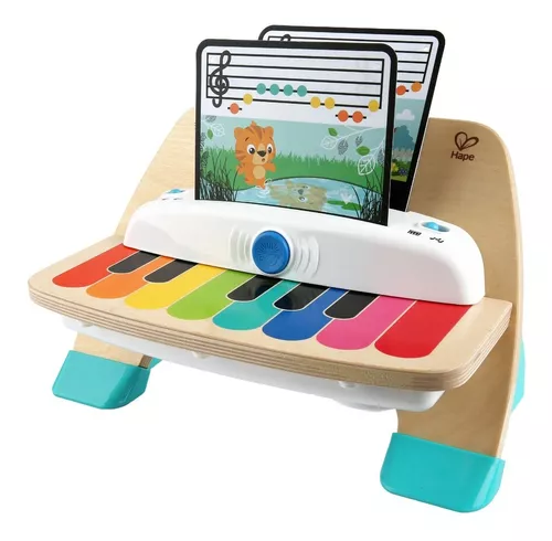 Piano Infantil Toque Inteligente Madeira Colorido Baby Einst