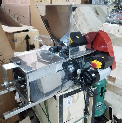 Despalilladora Limpiadora Uva Acero Inox 220v Tecnodeliv