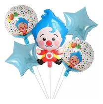 Comprar Pack 5 Globos Metalizados Plim Plim Bazar Don Acuña