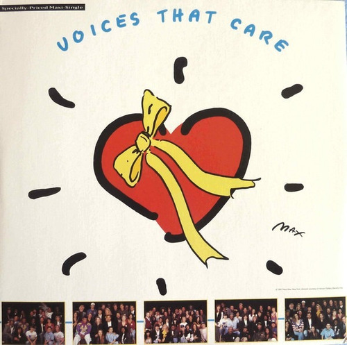 Voices That Care Celine Dion Bolton Cetera Vandross Lp Pvl