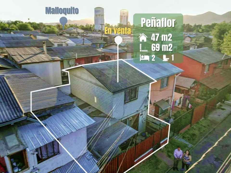 Imagen 1 de 14 de Casa En Venta En Peñaflor - Económica