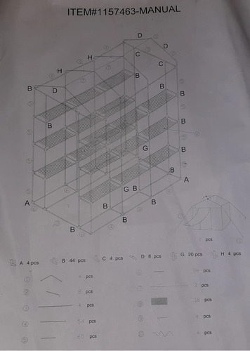 Invernadero Importado Grande Hogar Jardin Factura A Envios