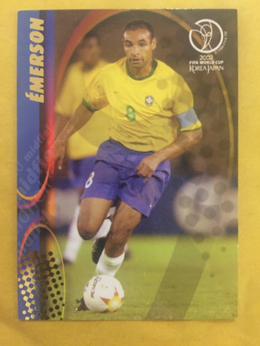 Cards World Cup  Korea Japon 2002 Emerson Panini