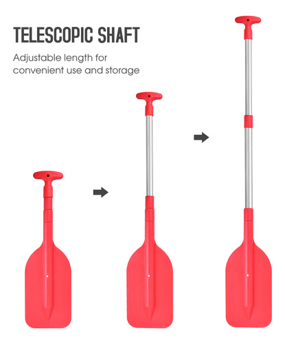 Mini Eje Telescópico Portátil De Aleación De Aluminio