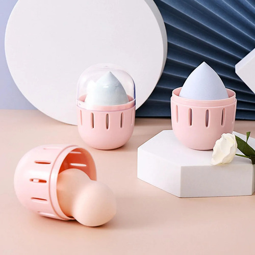 Soporte Para Esponja De Maquillaje Portahuevos De Belleza Pa