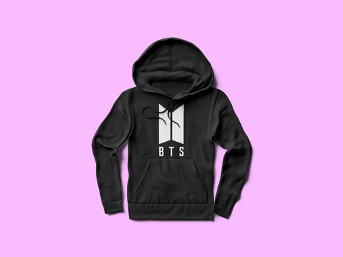 Sudadera Kpop Bts Color Negro