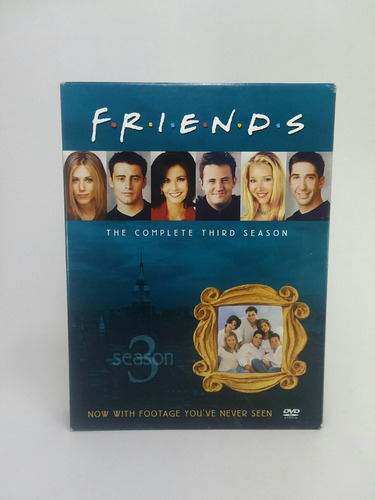 Dvd Serie Friends La Tercera  Temporada Completa 