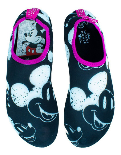 Imagen 4 de 4 de Aqua Shoes Unisex Disney Negro Moletto