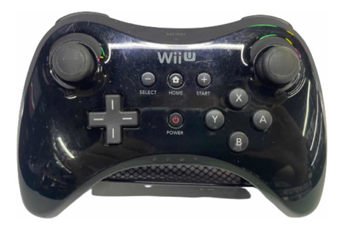 Control Pro Wii U | Negro Original (Reacondicionado)