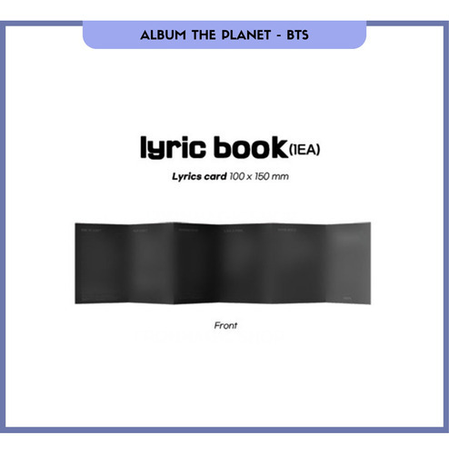 Album Bts - The Planet ( Bastions Ost )