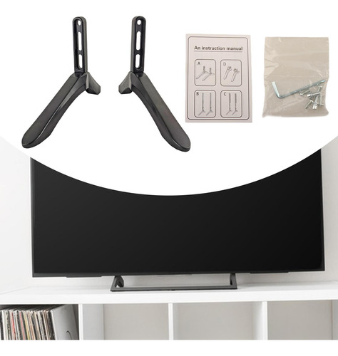 2 Piezas De Soporte De Mesa Para Tv, Base De Patas Para Tv,