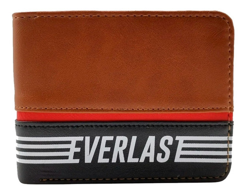 Billetera Hombre Everlast Eco Cuero Porta Tarjetas Regalo 