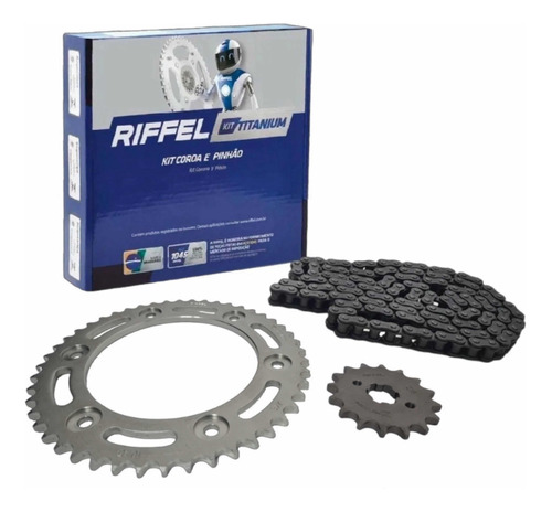 Kit De Transmisión Riffel Para Honda Xr 190 Reforzado + Envi