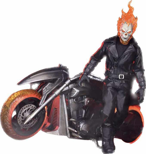 Ghost Rider Hell Cycle Set 1/12 Marvel Mezco Toys Original