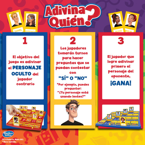 Juego De Mesa Hasbro Gaming Adivina Quién?
