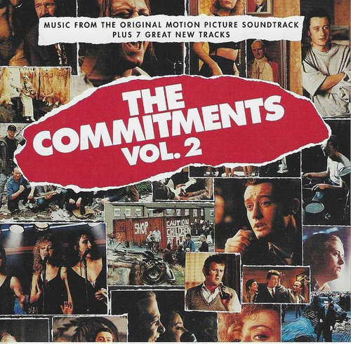 Cd - The Commitments - Vol. 2 Banda sonora - Importado Lacrado