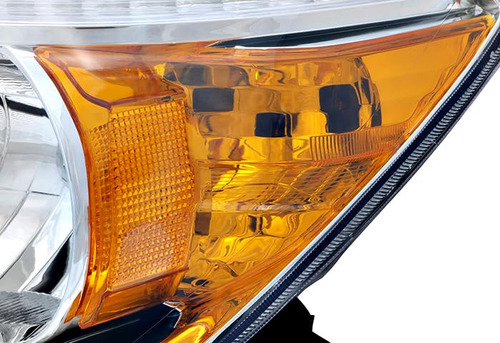Faros Lámparas Set Toyota Rav4 2006-2008 Halógeno Cromo