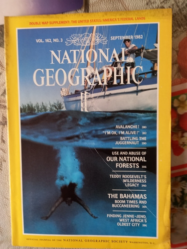 Revista National Geographic Septiembre De 1982