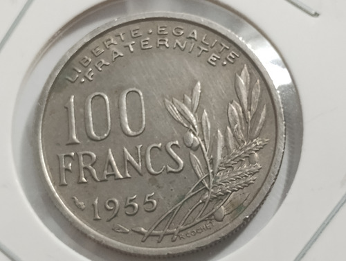 Moeda 100 Francs 1955 França Mbc (Usado)