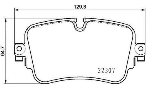 Brembo p85175 guarnición conjunto de freno de disco conjunto de guarnición balatas