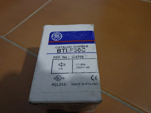 Temporizador Neumatico General Electric Btlf 30 C On Delay