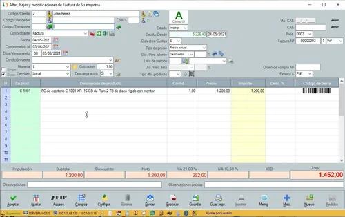 Sistema Xestion - Software Para Windows. Promoción