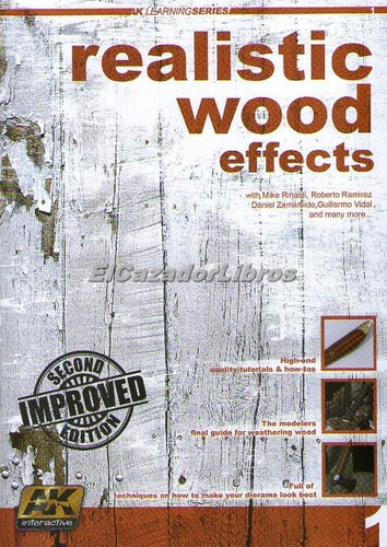 Realstic Wood Effects Modelismo Ak Interactive 1/35